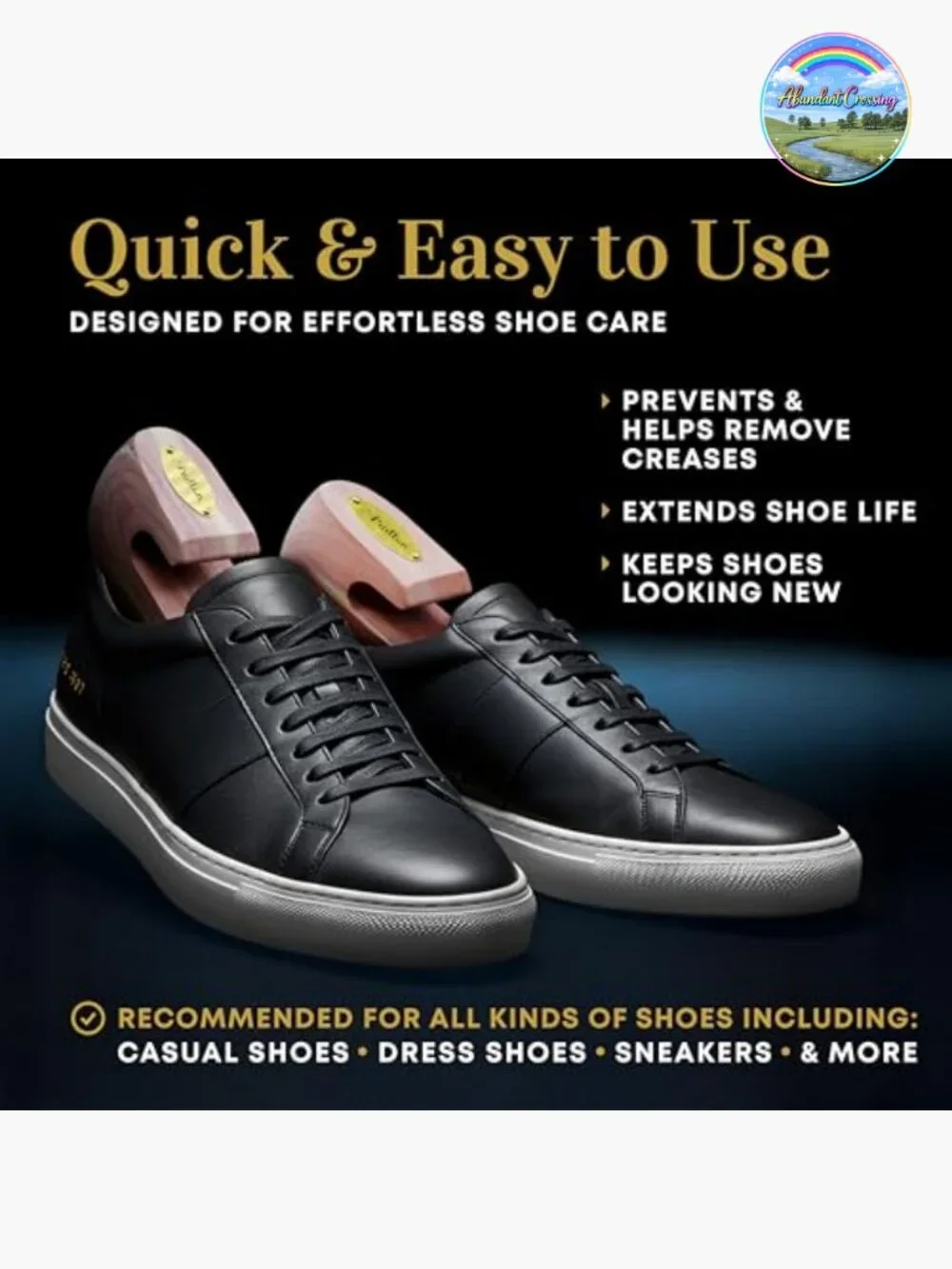 Premium Cedar Shoe Tree for Men & Women Sneakers Boots - Handcrafted in USA